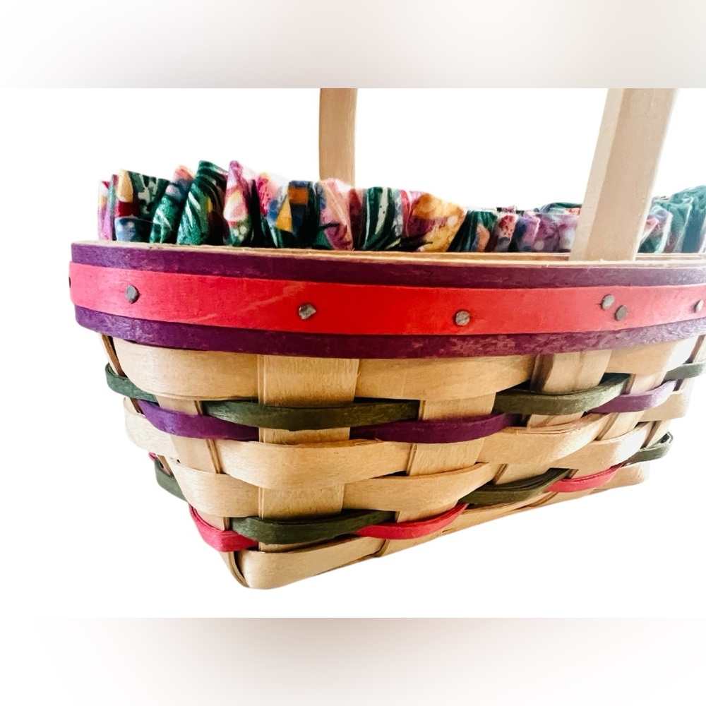 Longaberger Vintage 1997 Easter Basket | Handwoven USA - Picture 4 of 7